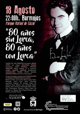 Cartel del programa de actos.