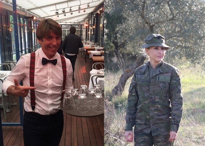 Manuel Díaz 'El Cordobés' y Berta Collado