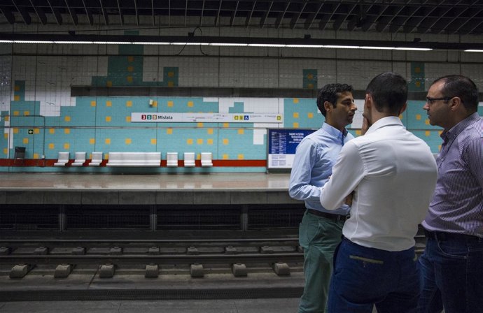 El director gerente de FGV y el alcalde de Mislata 