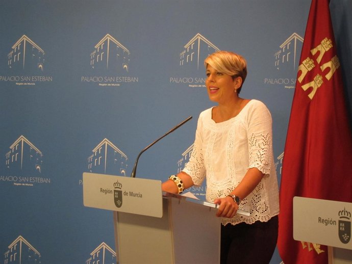La portavoz del Gobierno regional, Noelia Arroyo