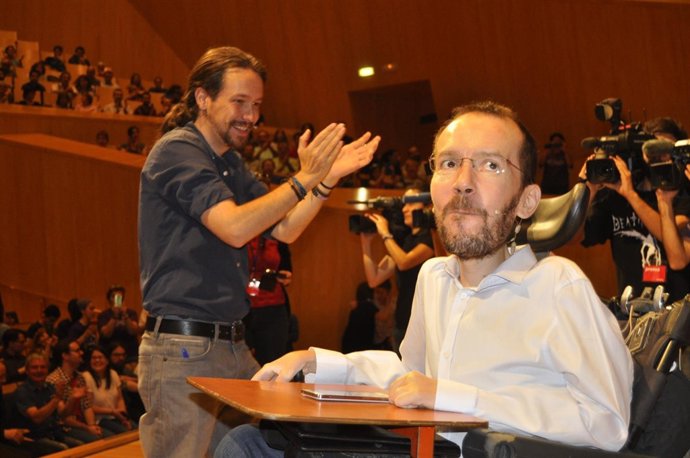 Pablo Iglesias y Pablo Echenique