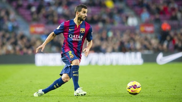 Martín Montoya, jugadro del FC Barcelona