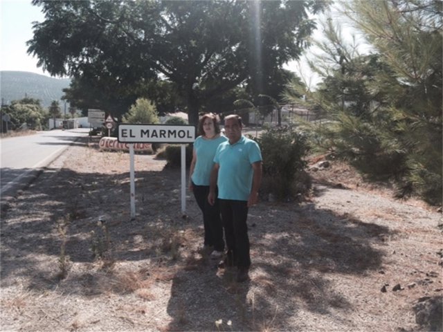 Rodríguez y Castro visitan la carretera entre Úbeda y El Mármol.