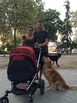 Los padres del niño 'Lobo', Ignacio y María