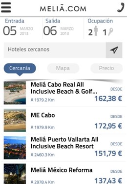 Meliá APP 