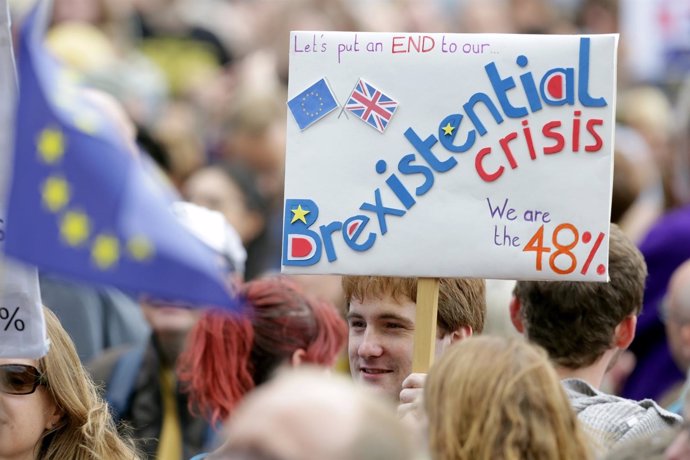 Manifestación contra el Brexit en Londres - julio 2016