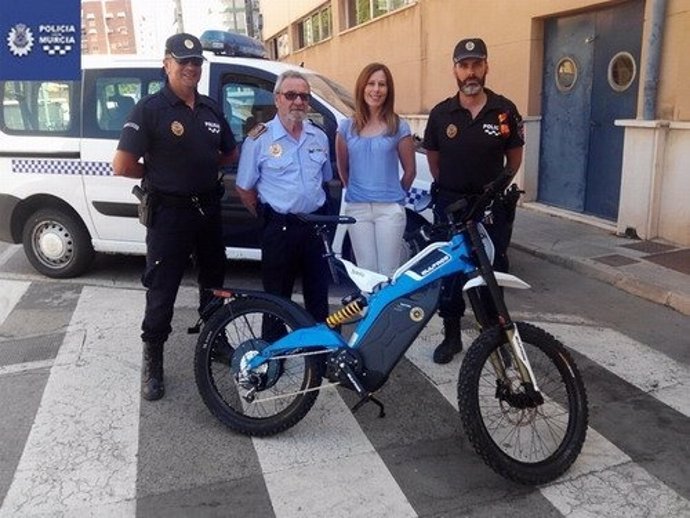 Entrega de Bultaco a la Policía Local de Murcia