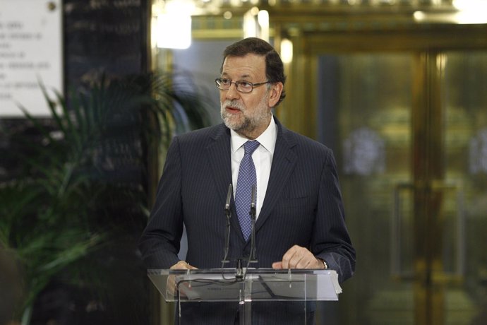 Rueda de prensa de Mariano Rajoy tras reunirse con Albert Rivera