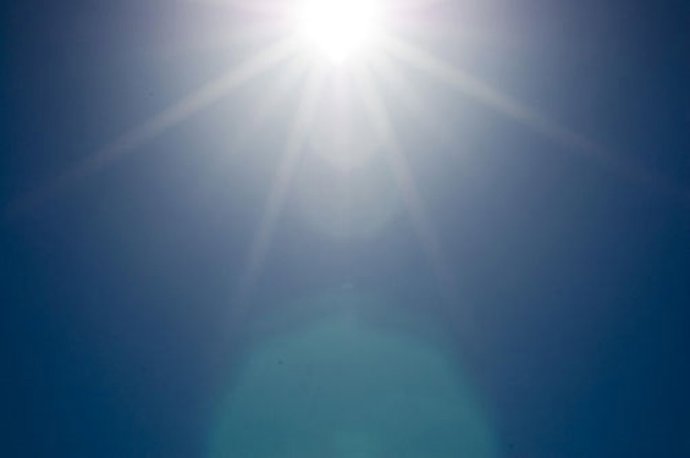 Sol incidiendo de forma directa