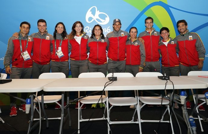 Equipo olímpico español de tenis en Río