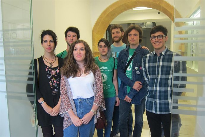 Representantes de las Asambleas de Estudiantes de la Universidad de Oviedo. 