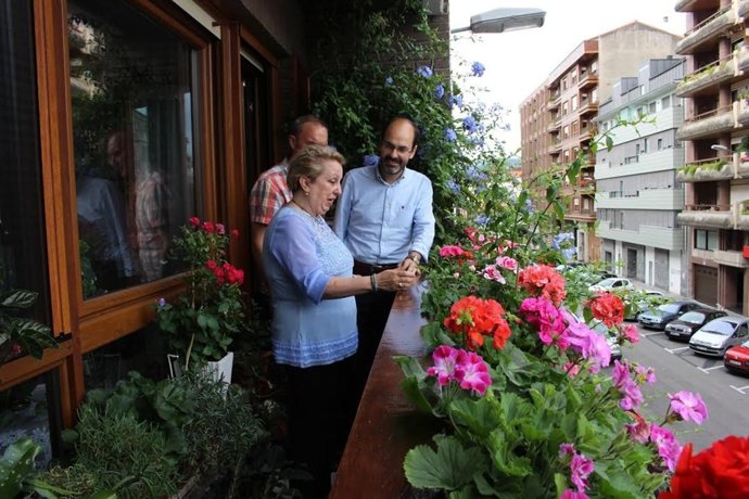 Balcón en Torrelavega 