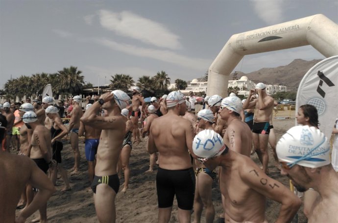 Travesía a nado de Mojácar 