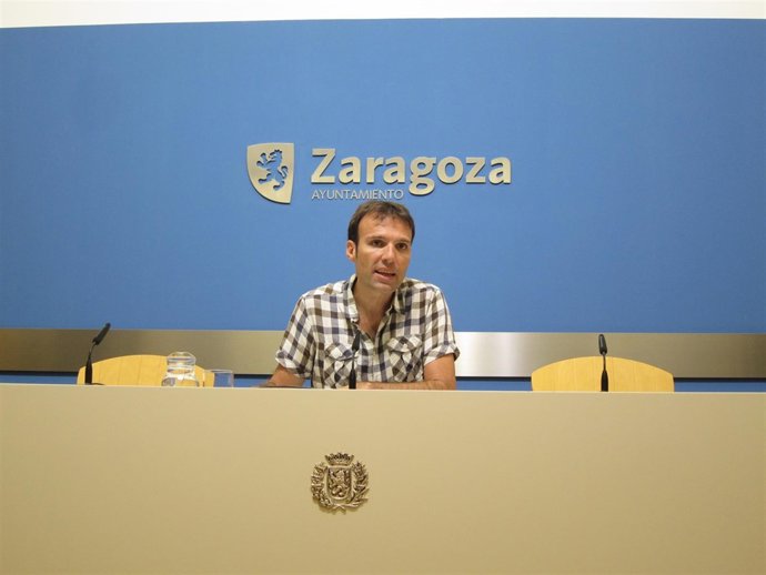 El consejero municipal de Urbanismo, Pablo Muñoz, en rueda de prensa 