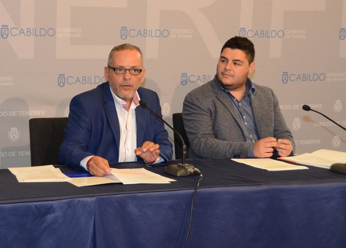 Imagen de Efraín Medina y Leopoldo Benjumea en el Plan de Acción por el Empleo 