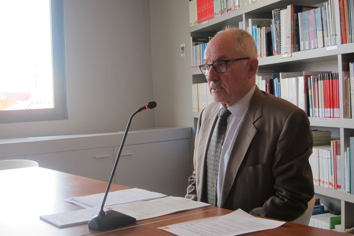 Rueda de prensa del Síndic de Greuges, Rafael Ribó