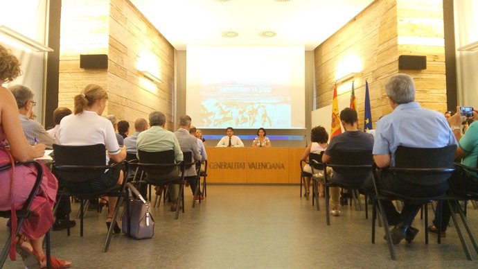 Acto de presentación de la campaña Mediterráneo, vivo