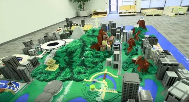 Maqueta Río de Janeiro de Lego