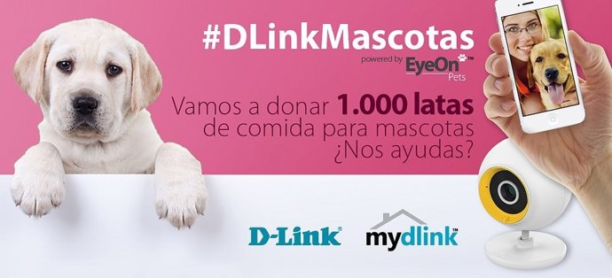 D-link lanza una campaña solidaria para donar 1.000 latas de comida