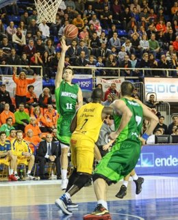 Alex Llorca, jugador del Montakit Fuenlabrada