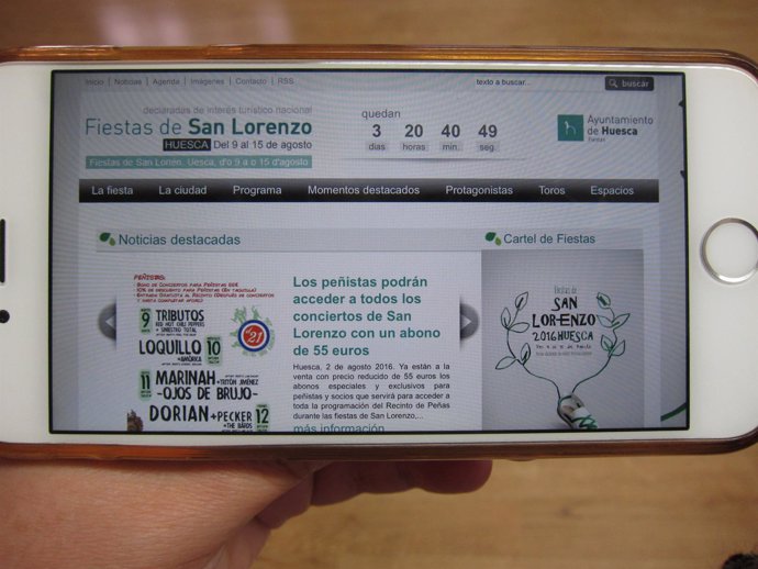 La programación de San Lorenzo se puede consultar en la web y la app