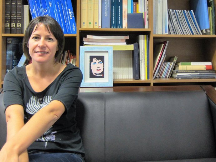 Ana Pontón, portavoz nacional del BNG y candidata a la Xunta, en entrevista