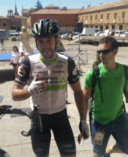 Nathan Haas, ganador de la cuarta etapa en Burgos