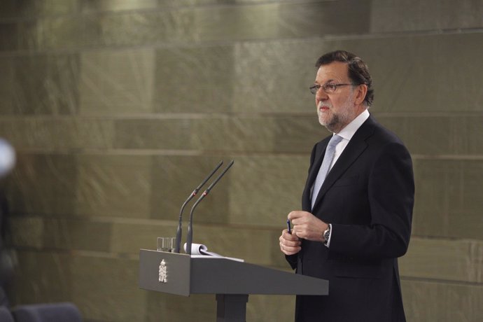 Rajoy en Moncloa