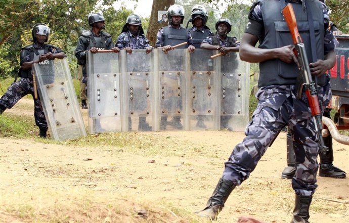Policía ugandesa