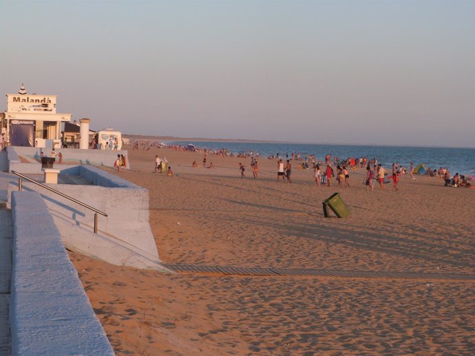Playa de Matalascañas. 