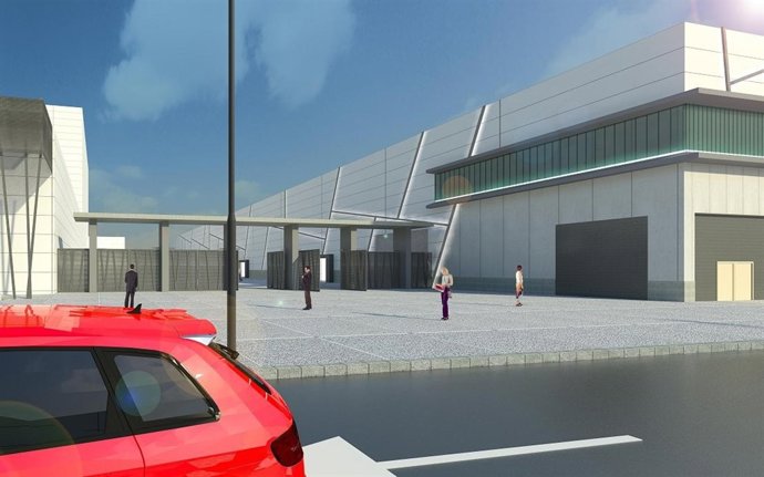 Imagen de una recreación del pabellón