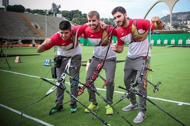 Equipo español de tiro con arco en los Juegos Olímpicos