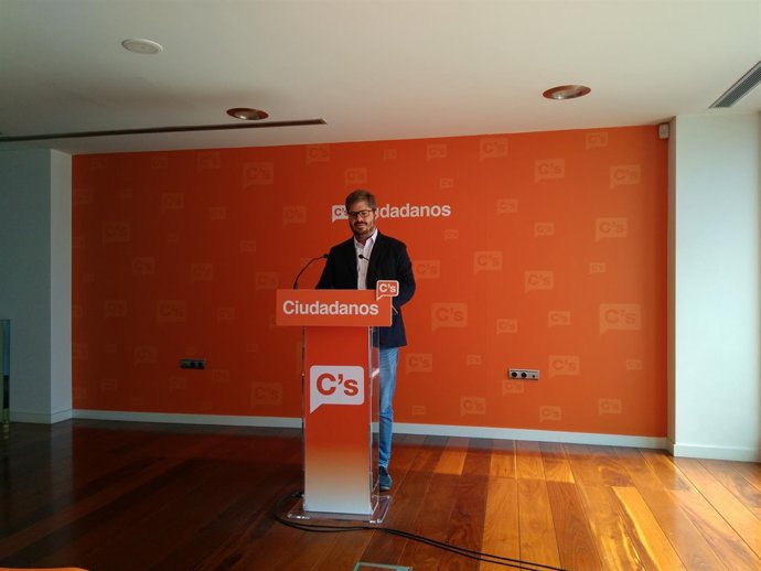 El secretario de Organización de Ciudadanos, Fran Hervías