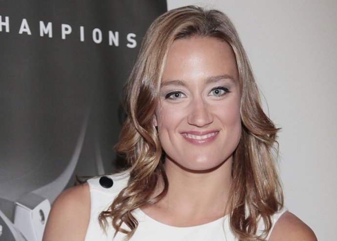 LAS NADADORAS ESPAÑOLAS EN SU PECULIAR DESFILE DE LOS JUEGOS DE RIO