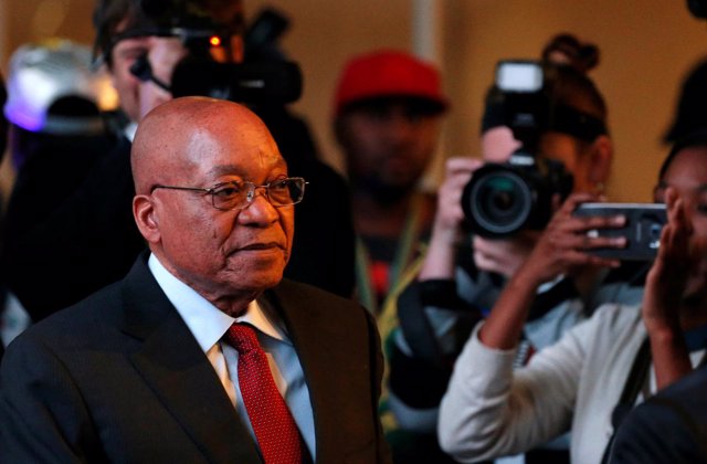 El presidente de Sudáfrica Jacob Zuma