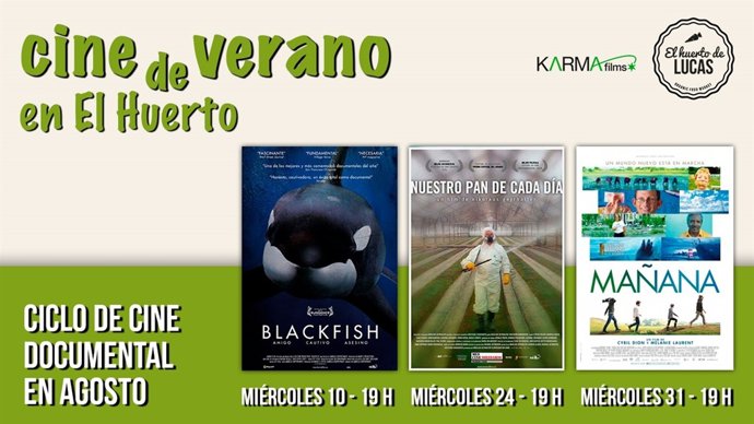 Cine en el Huerto de Lucas