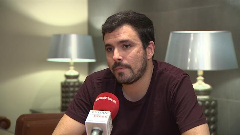 Alberto Garzón, cordinador federal de Izquierda Unida