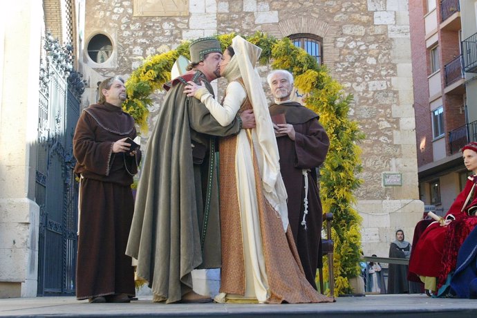 Escena de la Fiesta de las Bodas de Isabel de Segura (Teruel)ep