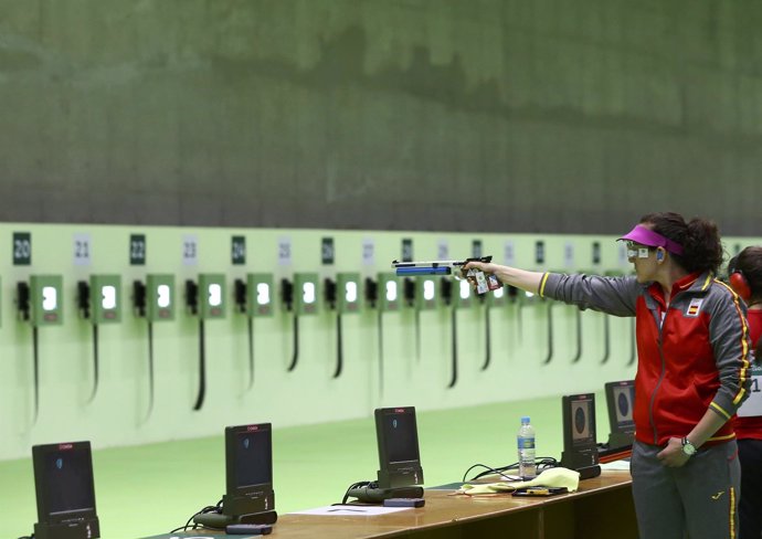 Sonia Franquet en los Juegos Olímpicos de Río de Janeiro
