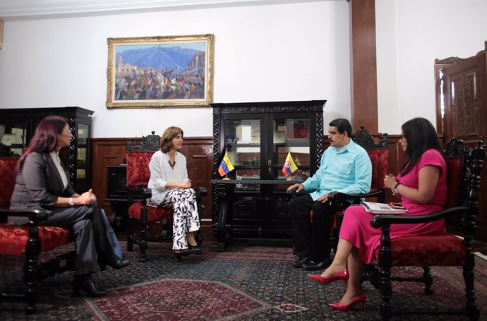 Reunión entre las cancilleres de Colombia y Venezuela