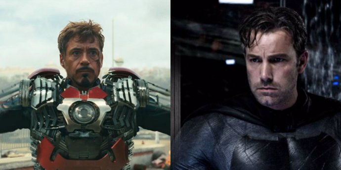 Iron Man 2 y Batman v Superman 