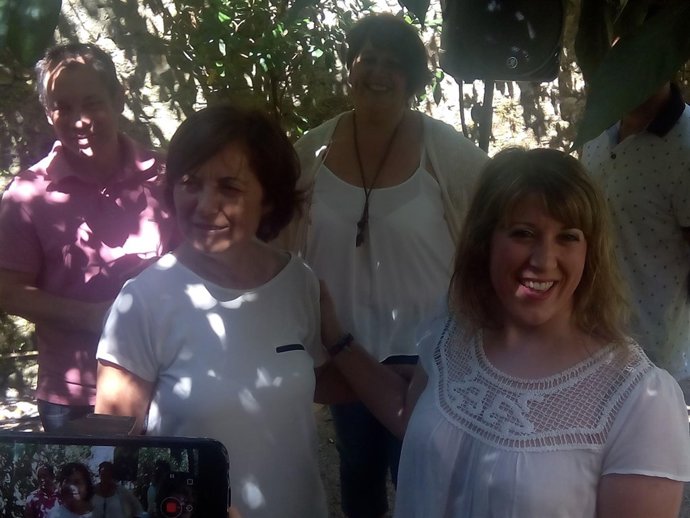 Una de las candidatas de Podemos Galicia, Magdalena Barahona Martín