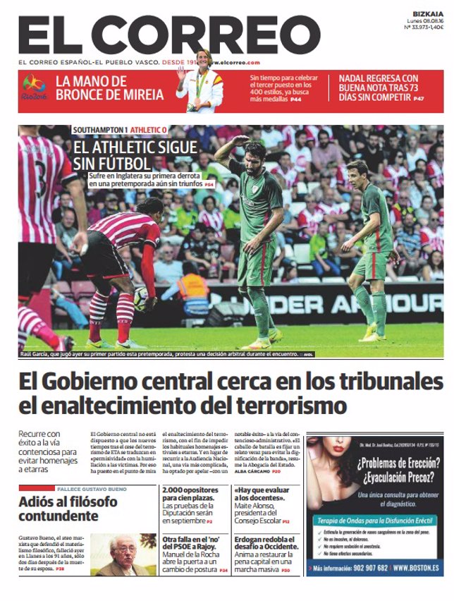 El correo 8 de agosto