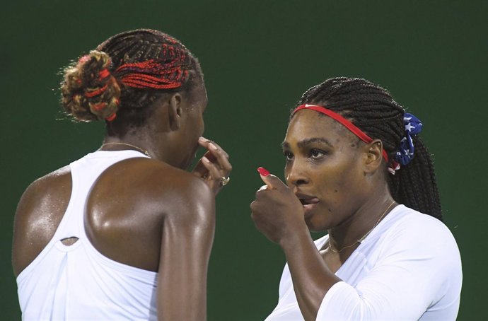 Las hermanas Williams, Venus y Serena, en el torneo olímpico de Río