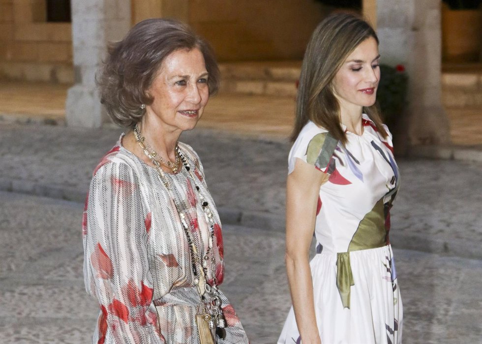 Sofía de Grecia y la Reina Letizia/ Raúl Terrel