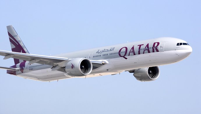 Avión de Qatar