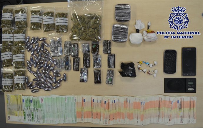 Droga incautada en Santiago