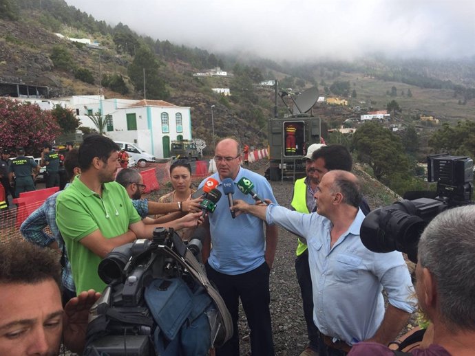 Rueda de prensa del presidente del Cabildo de La Palma