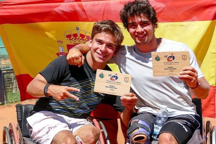 Daniel Caverzaschi, tenista paralímpico