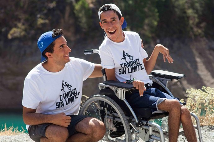 Reto Camino sin límites de dos hermanos de Granada